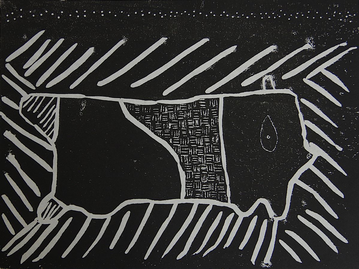 くつろいでいるパンダ