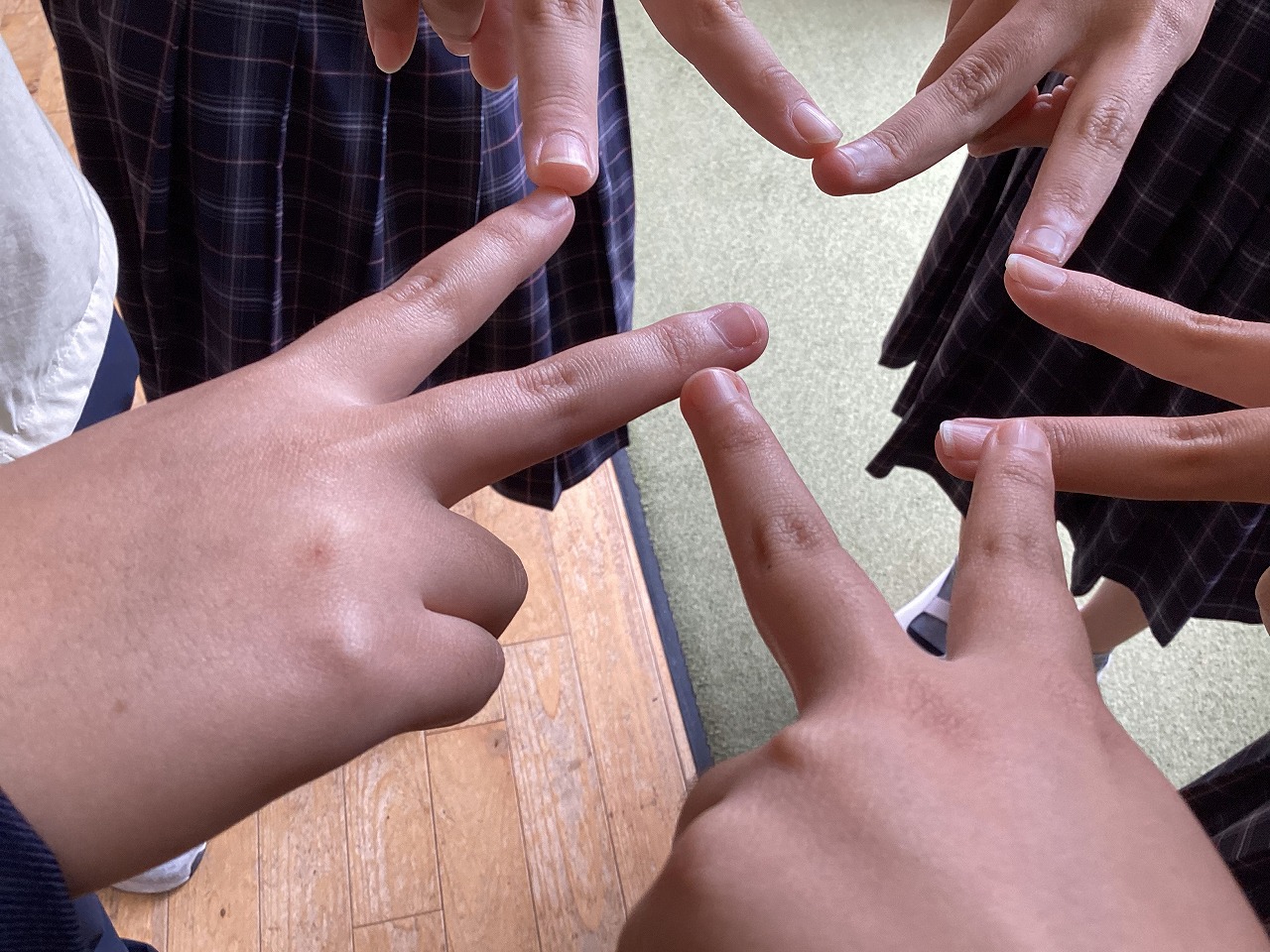 みんなでつないだ星