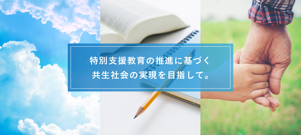 特別支援教育の推進に基づく共生社会の実現を目指して。